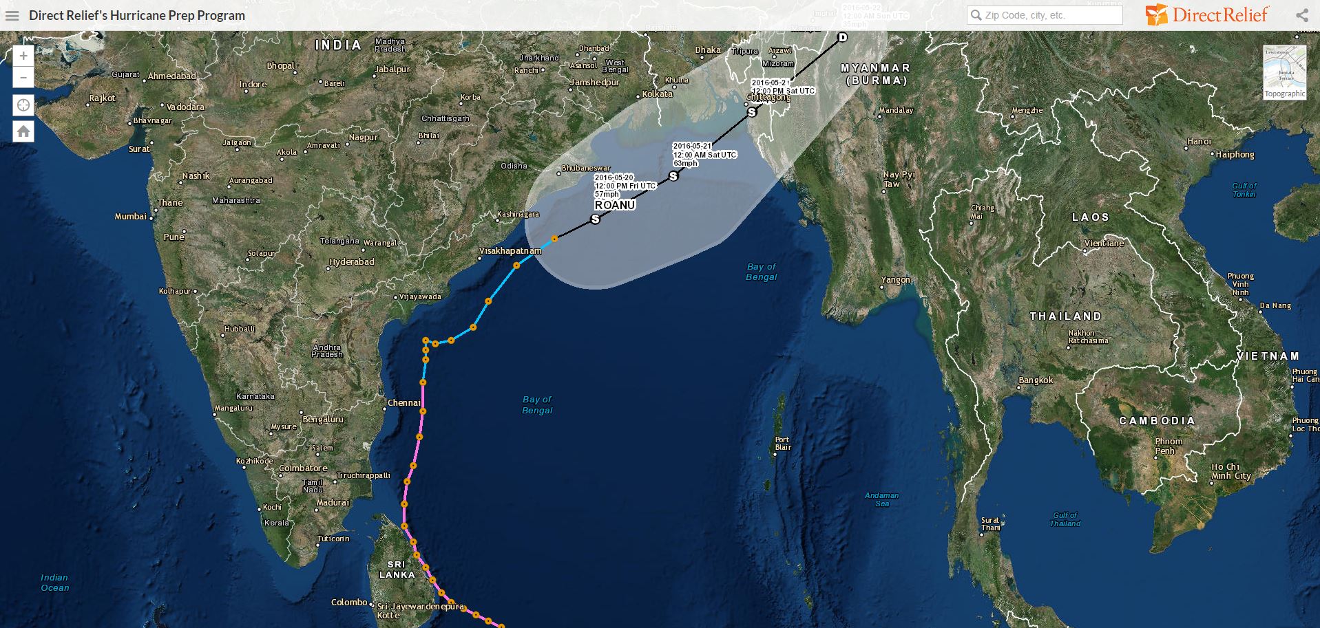 Cyclone Roanu Inflicts Deadly Flooding Across Sri Lanka ...